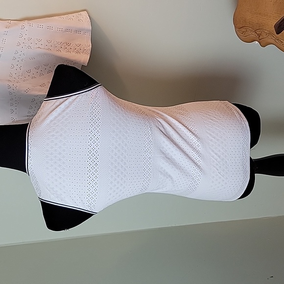 L'Etoile Sport Zip Front Tank sports golf top - Picture 2 of 6